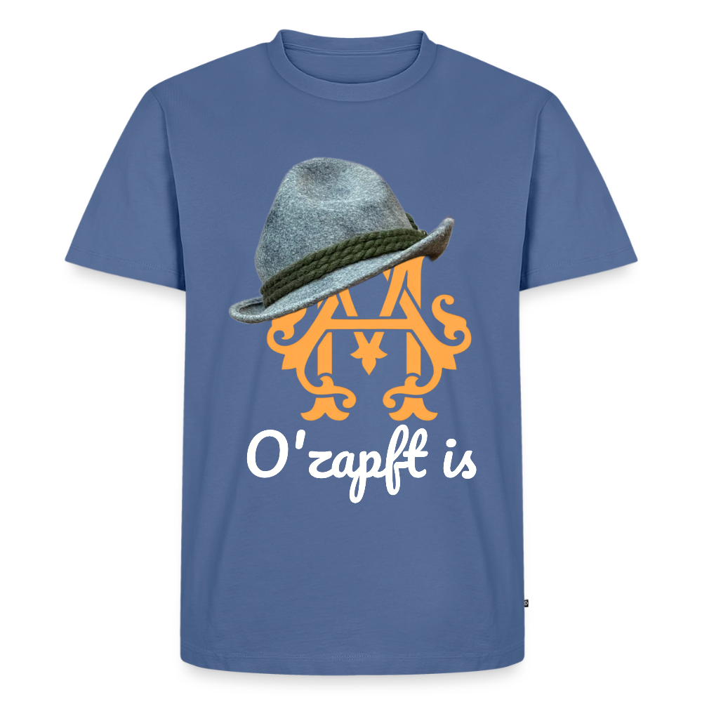 O´zapft is Premium T-Shirt - stone blue