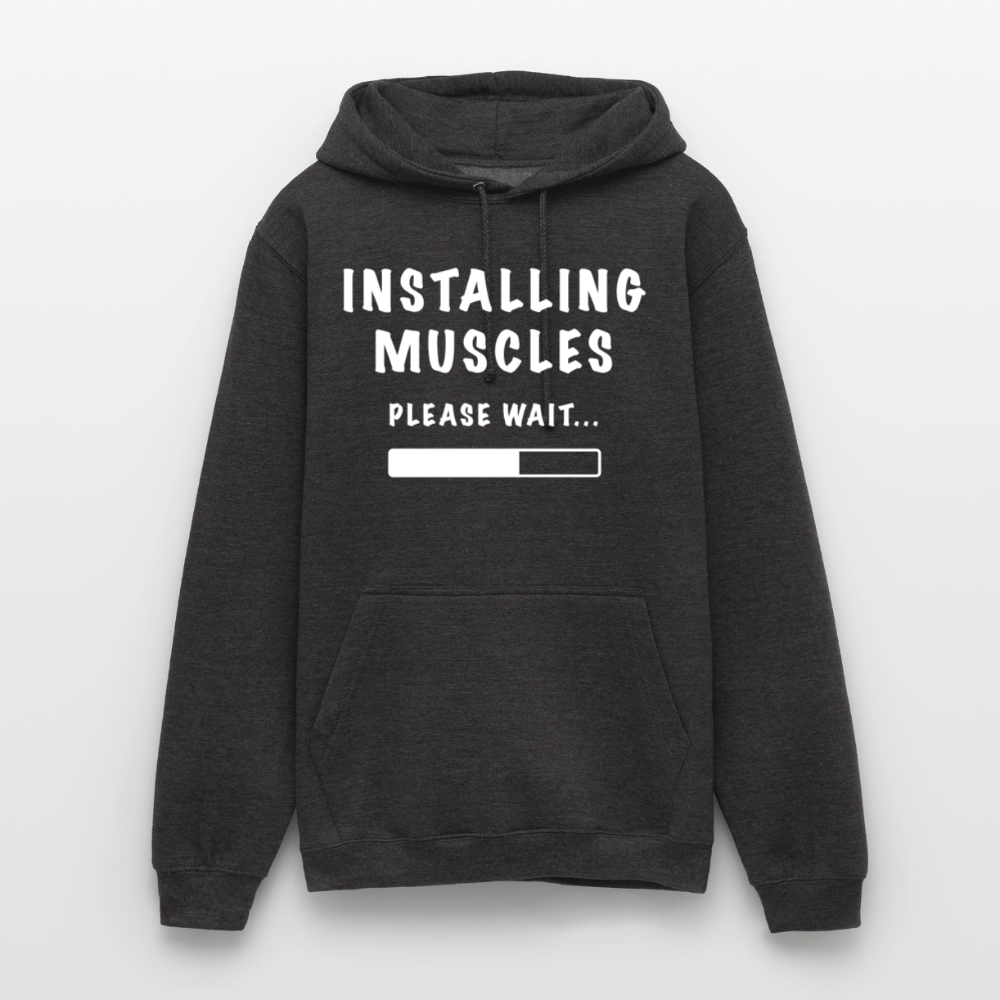 INSTALLUNG MUSCLES  Hoodie - charcoal grey