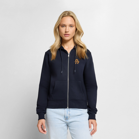 #TEAM adligemotivation Premium Logo Sweatjacke - navy