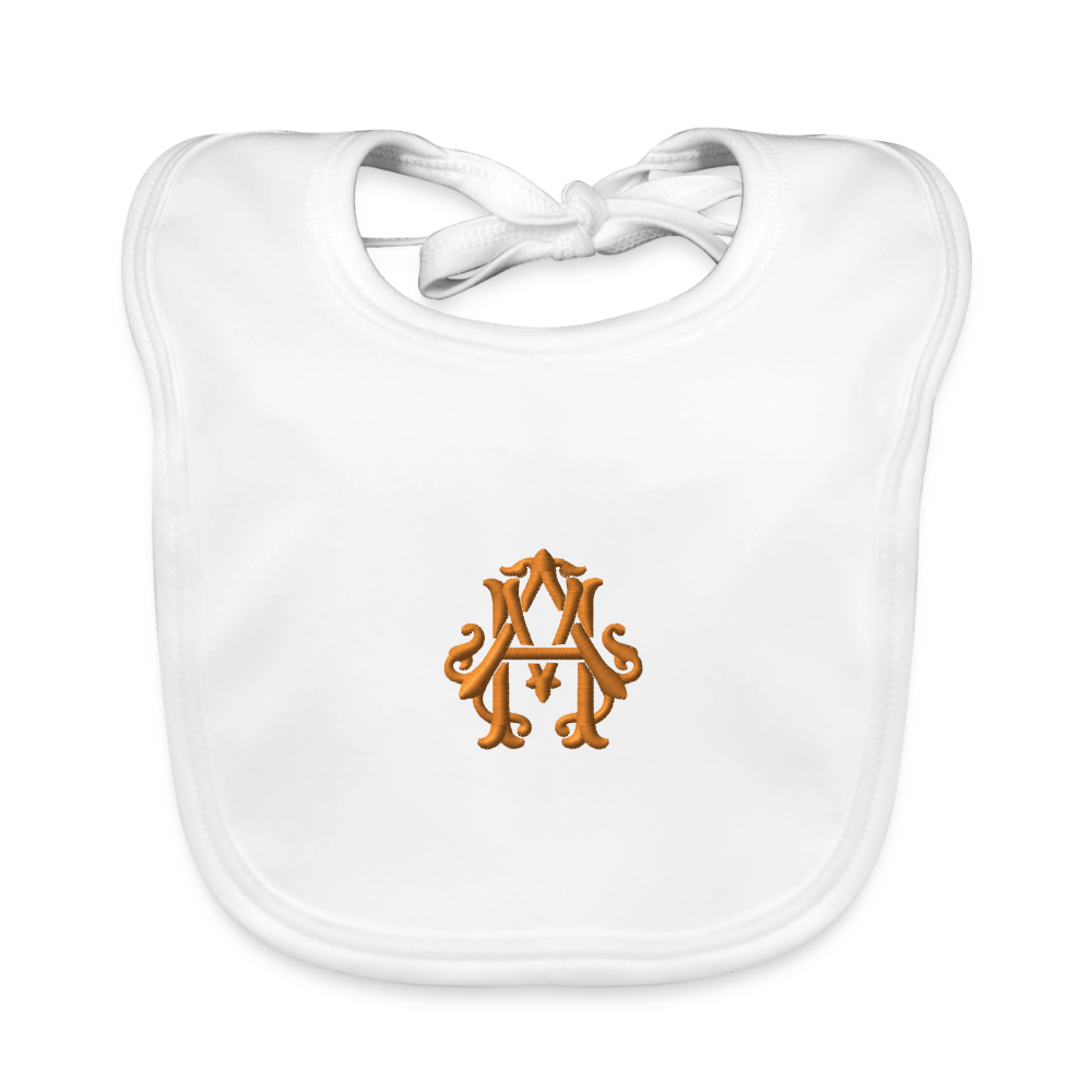 adligemotivation Premium Logo Baby Lätzchen - white