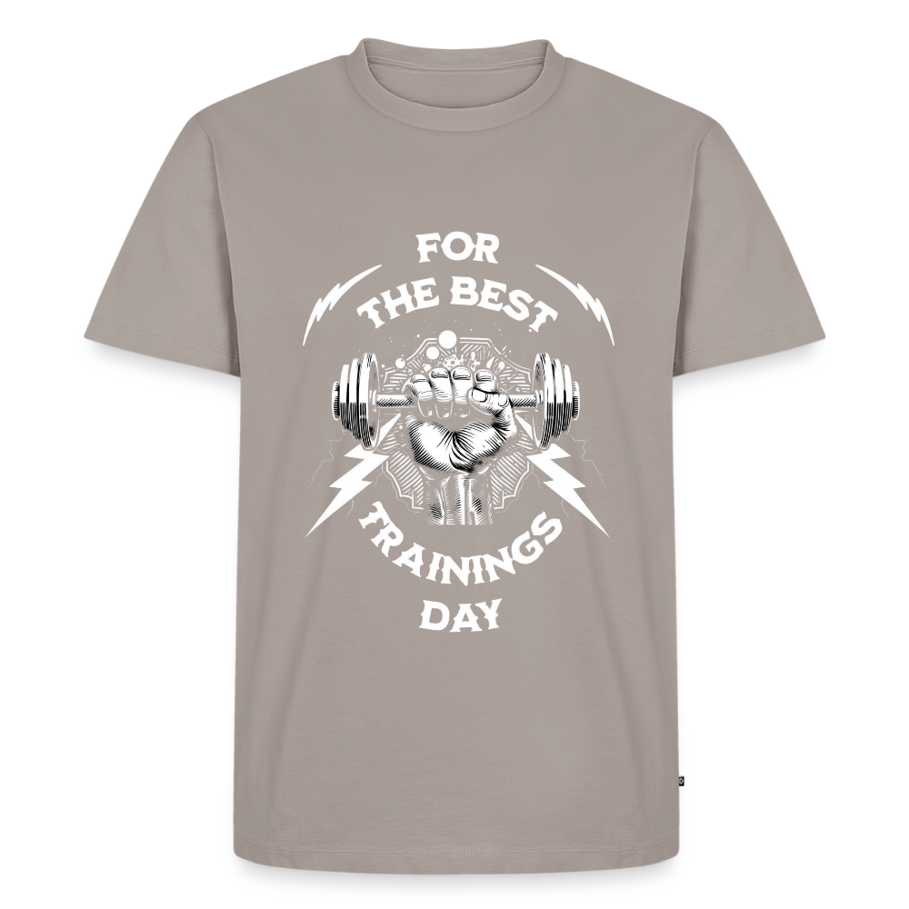 FOR THE BEST Premium T-Shirt - taupe
