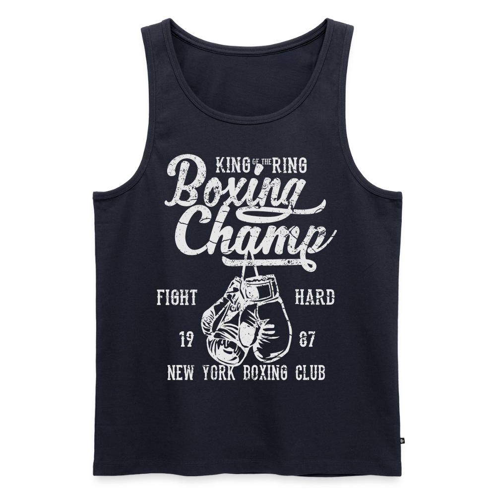 Boxing Champ Tank Top - navy