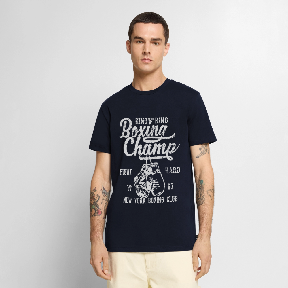 Boxing Champ Premium T-Shirt - navy