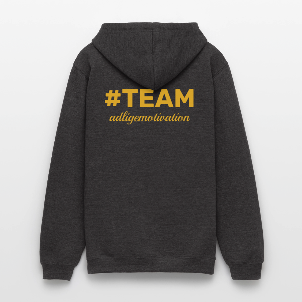 #TEAM adligemotivation Logo Hoodie - charcoal grey