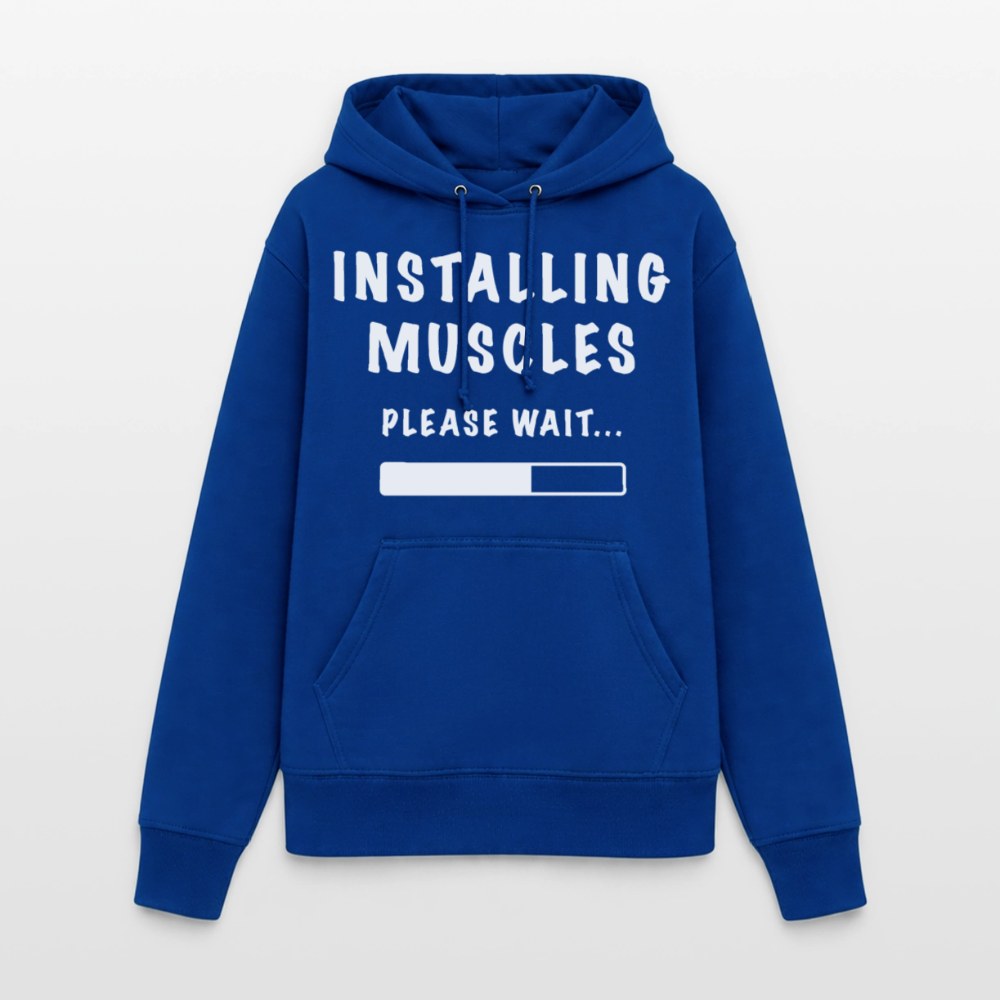 INSTALLING MUSCLES Hoodie - bright royal