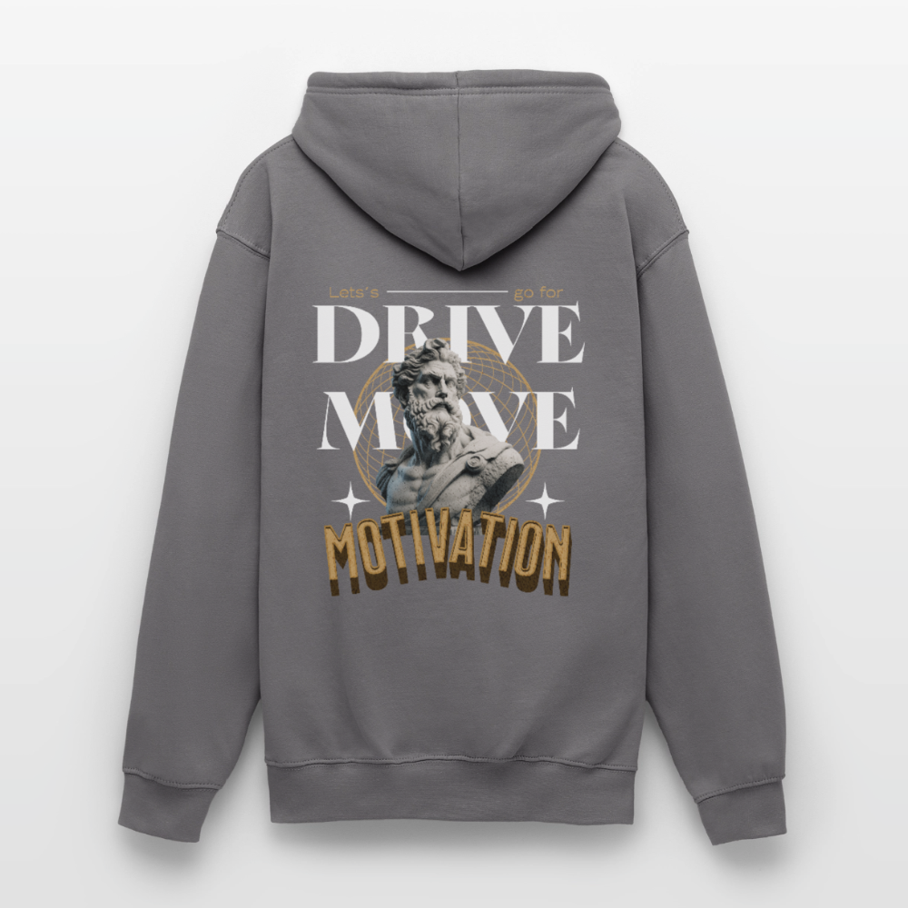 Motivation Hoodie - elephant grey