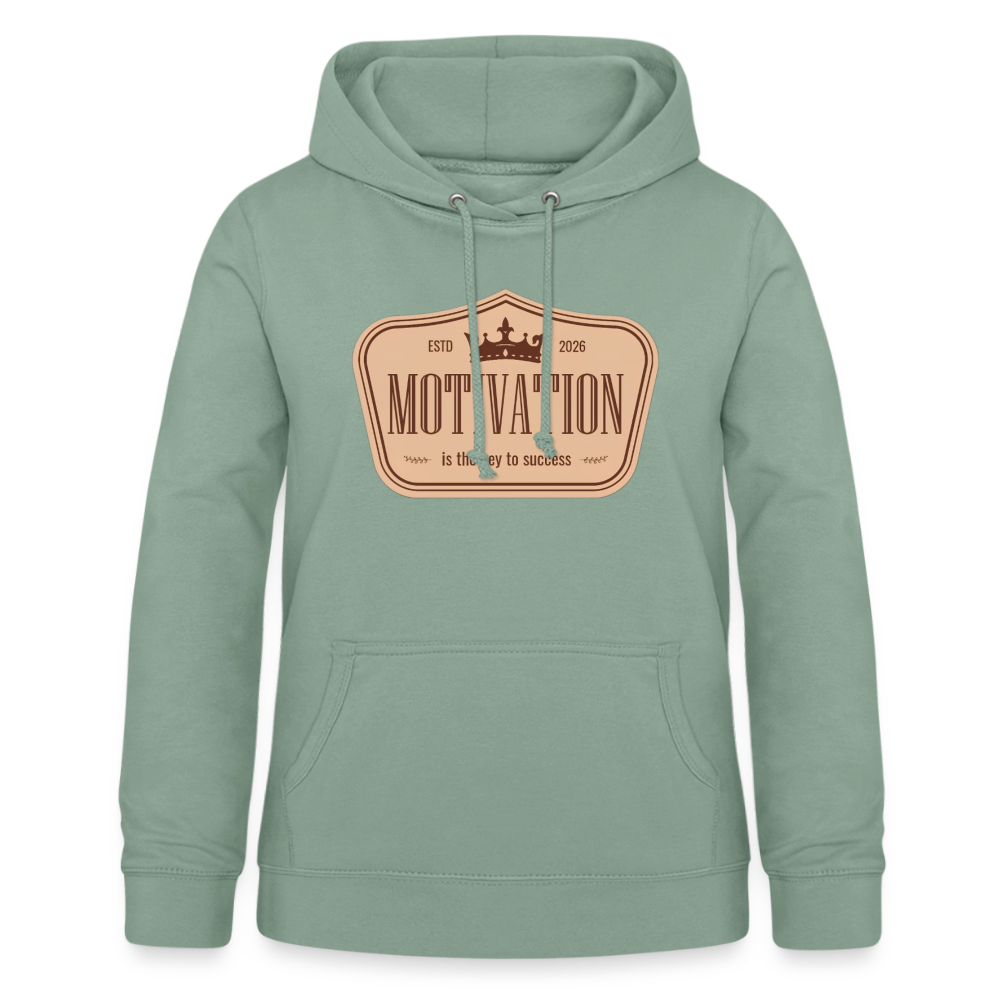 Motivations Hoodie Woman - steel green