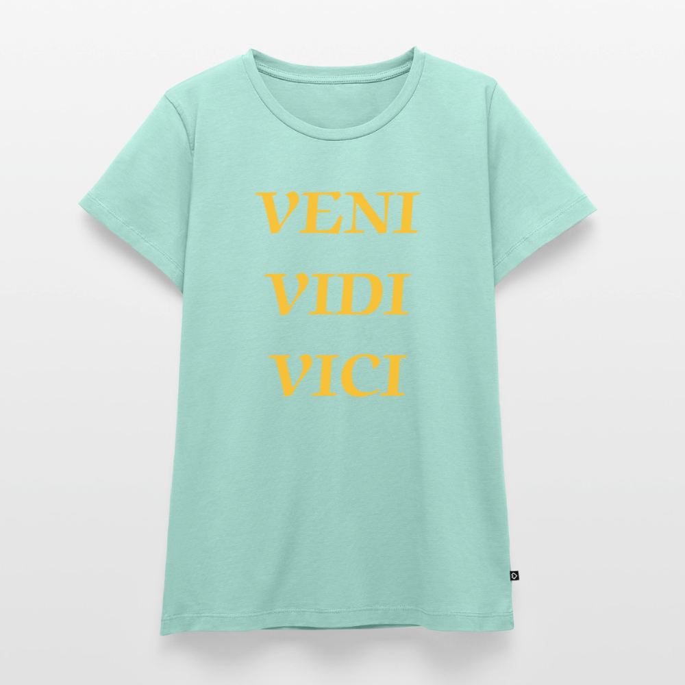 Veni, vidi, vici Premium T-Shirt Woman - mint 