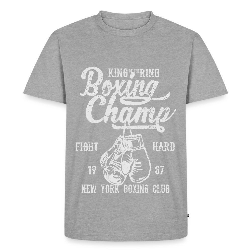 Boxing Champ Premium T-Shirt - heather grey