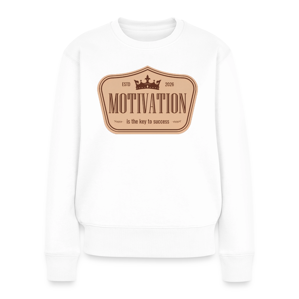 Motivations Premium Sweatshirt - white