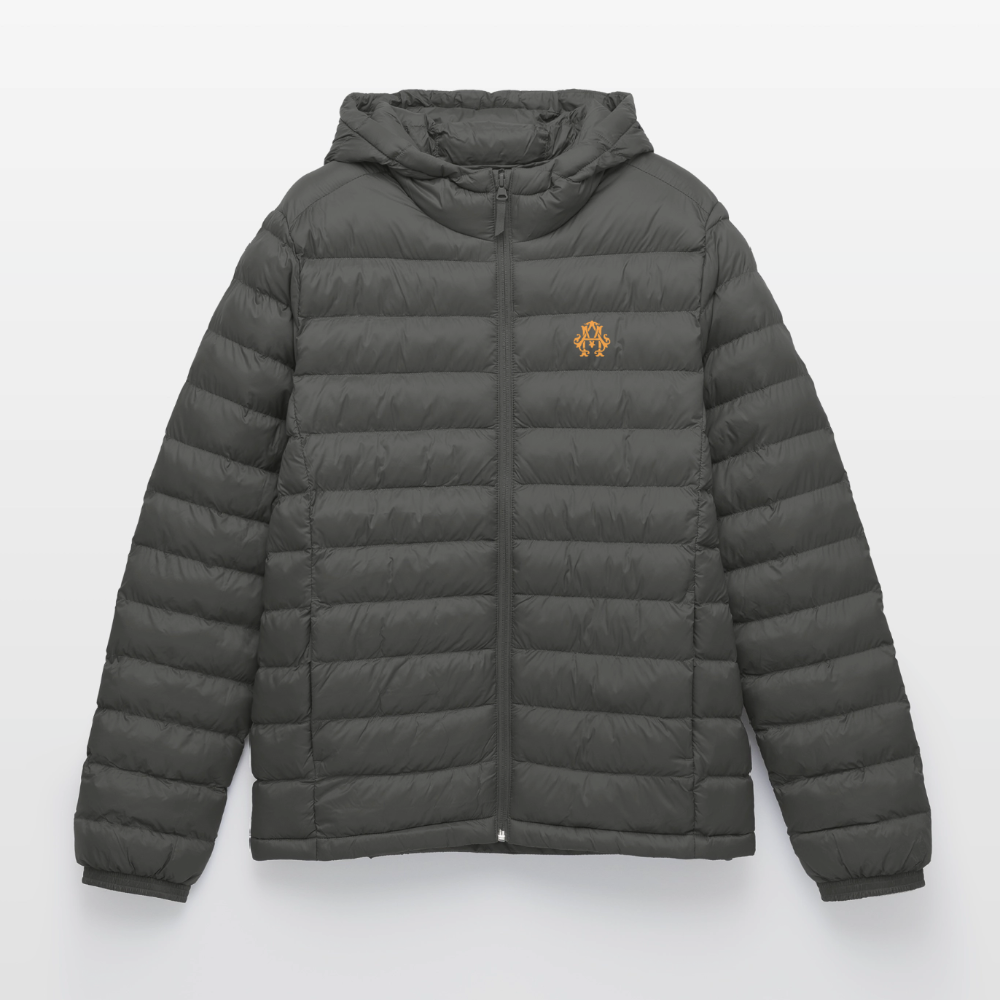 adligemotivations Logo Puffer Winterjacke - anthracite