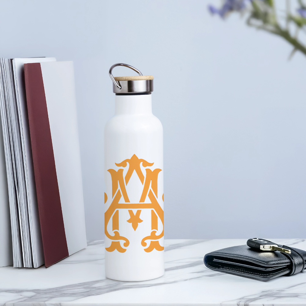 adligemotivation Thermoflasche - white