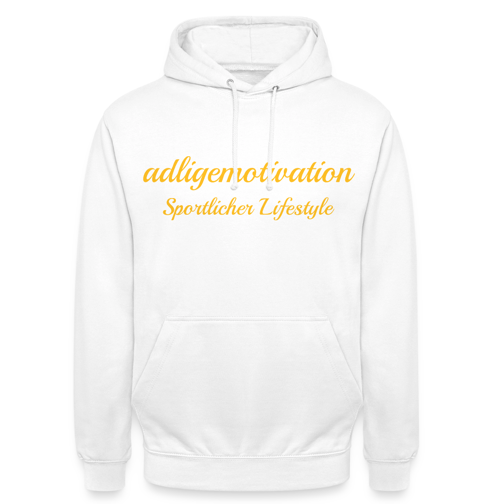 Sportlicher Lifestyle Hoodie - white