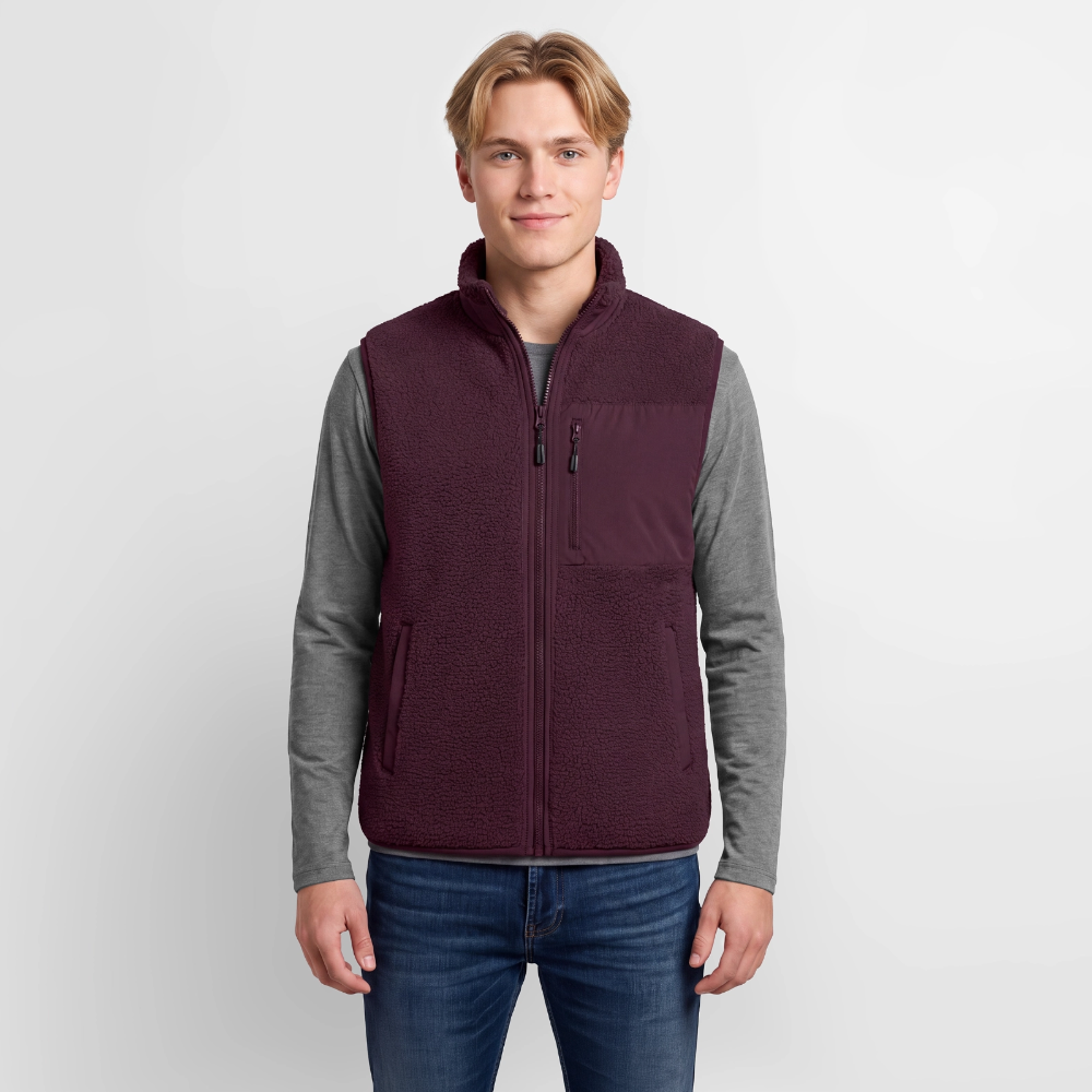 Sherpaweste - maroon
