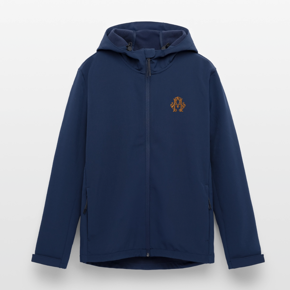 adligemotivation Logo Softshelljacke - navy