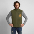 adligemotivations Logo Sherpa - Weste - khaki
