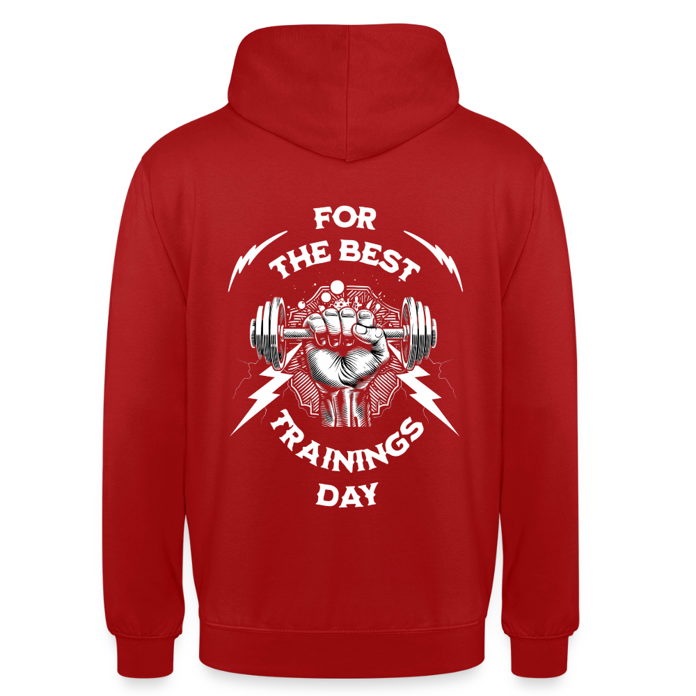 FOR THE BEST Hoodie - red
