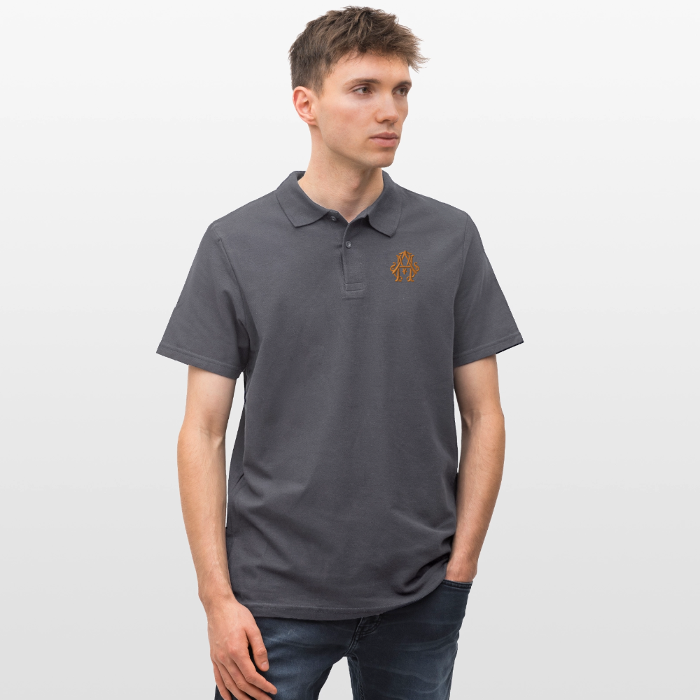 adligemotivations Logo Polo Shirt - charcoal grey