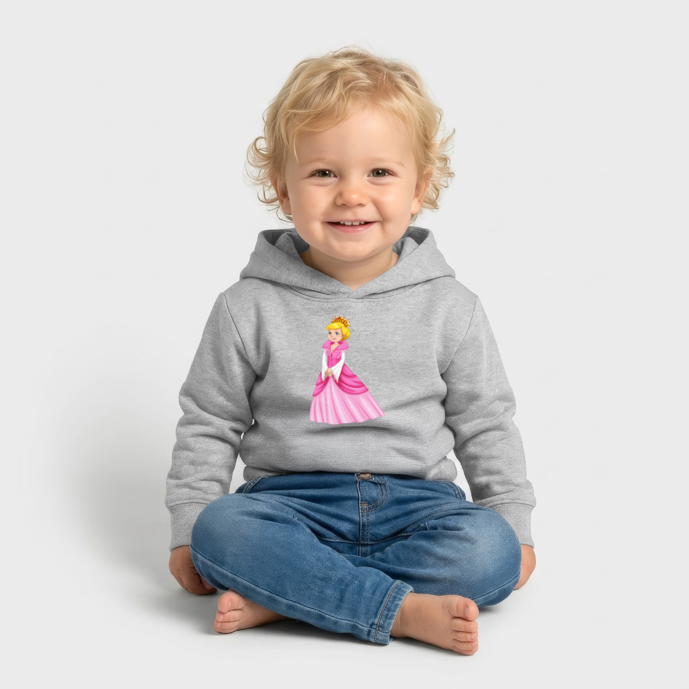 Prinzessin Premium Baby Hoodie - heather grey