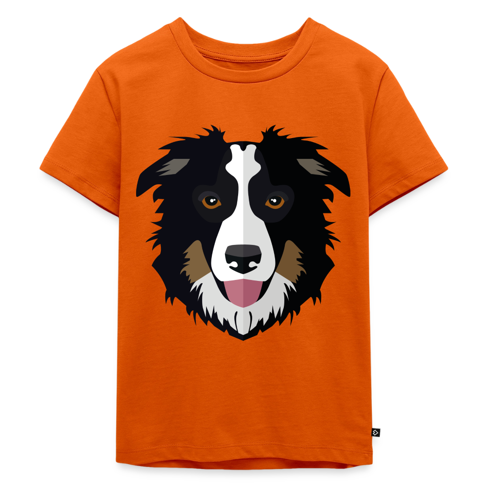 Hund Premium Kinder T-Shirt - orange 