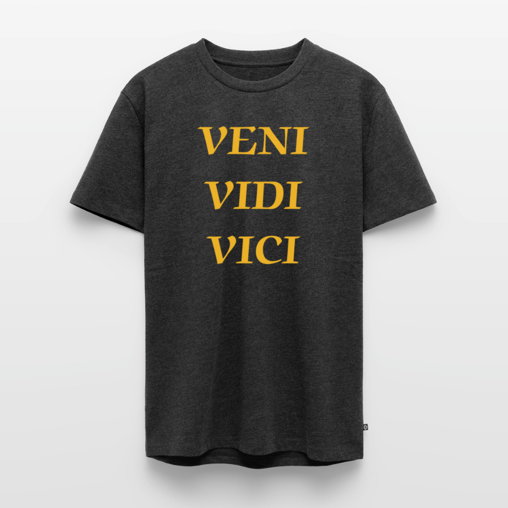Veni, vidi, vici Premium T-Shirt - heather anthracite