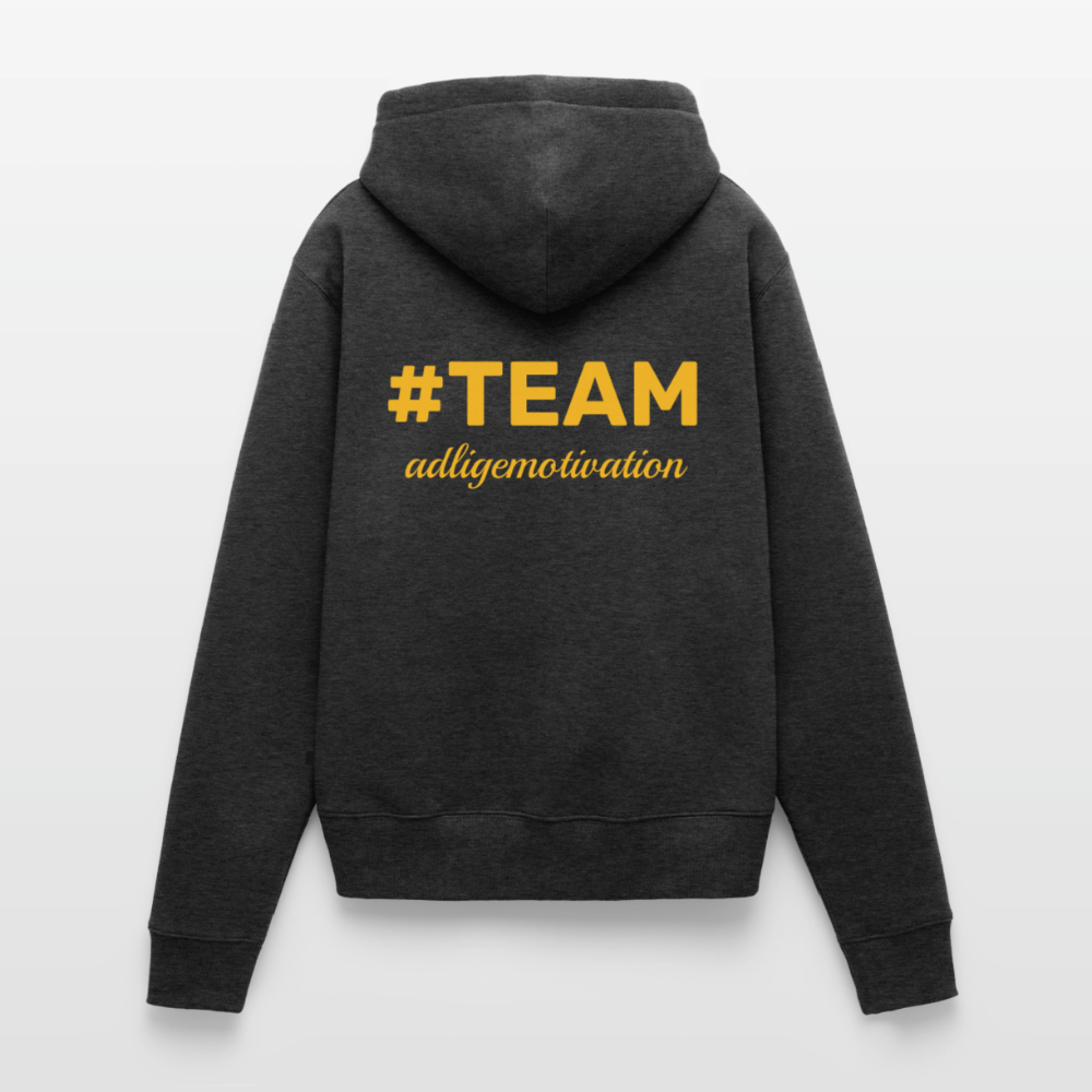 #TEAM adligemotivation Premium Logo Hoodie - heather anthracite