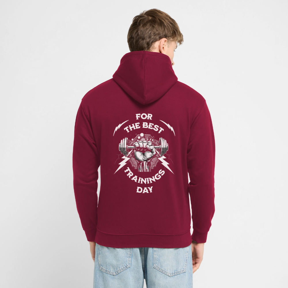 FOR THE BEST Hoodie - bordeaux