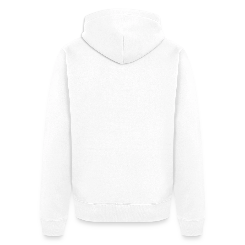 Love What You Do Premium Kapuzenjacke - white