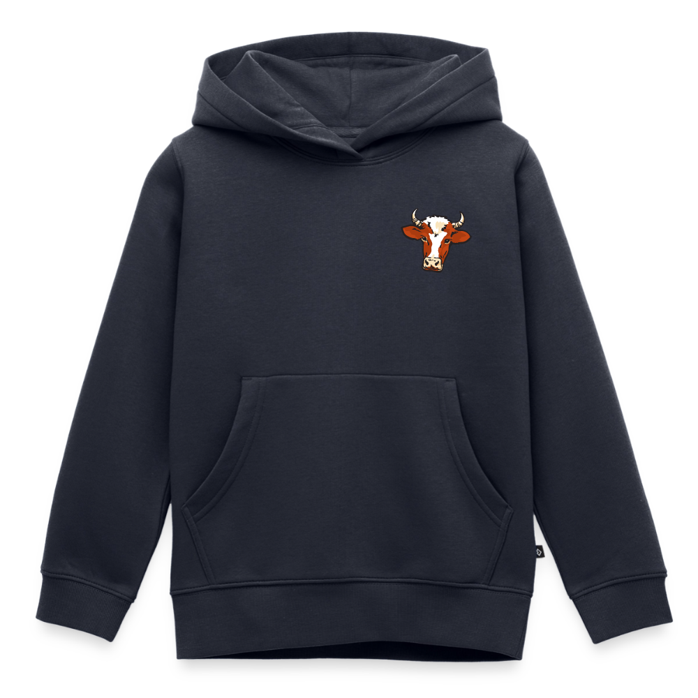 Bauernhof Premium Kinder Hoodie - navy