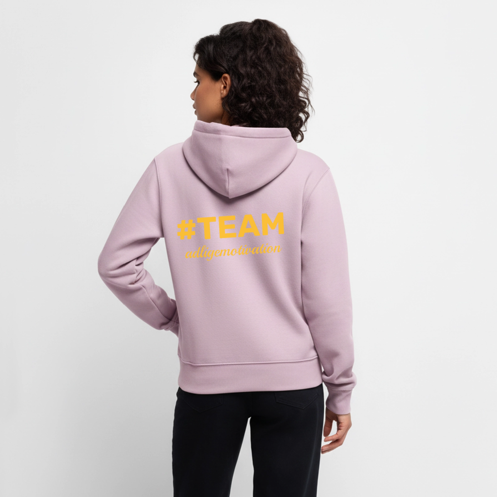 #TEAM adligemotivation Premium Logo Hoodie - dusky pink
