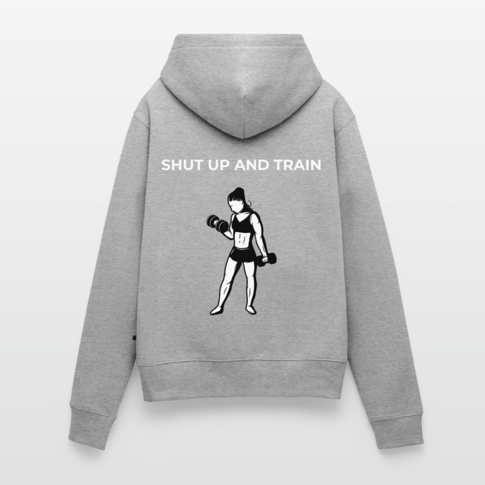 NO PAIN NO GAIN Hoodie Women - heather grey