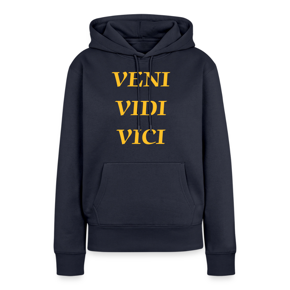 Veni, vidi, vici Premium Hoodie Woman - navy