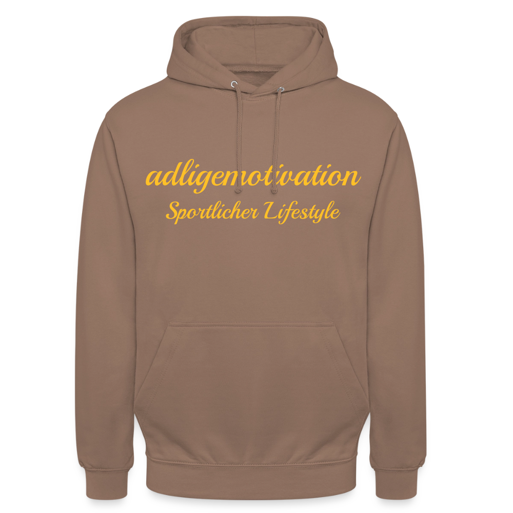 Sportlicher Lifestyle Hoodie - mocha