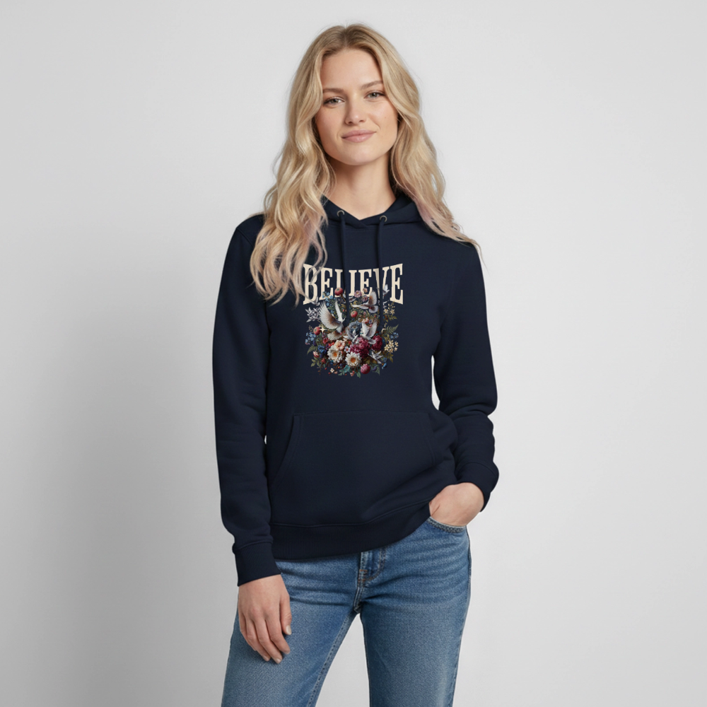 BELIEVE Hoodie - navy