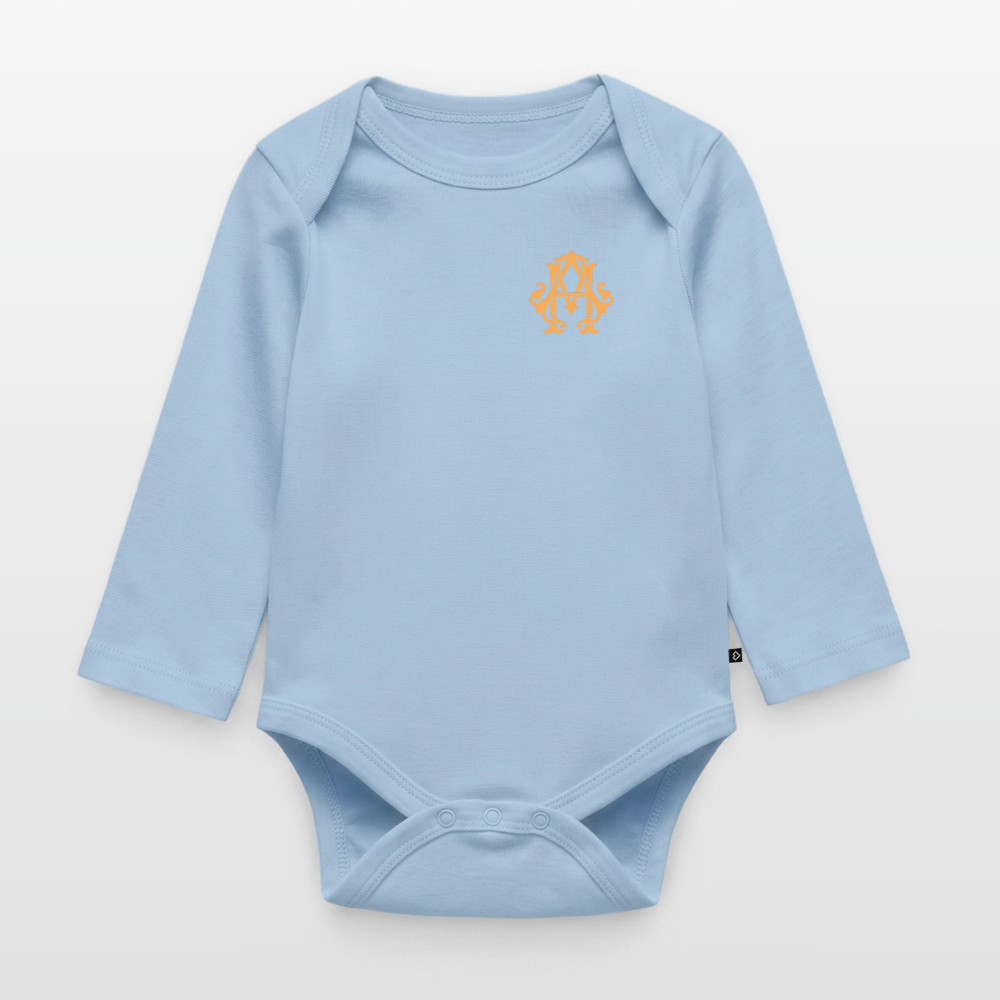 adligemotivation Premium Logo Baby Langarm-Body - light blue