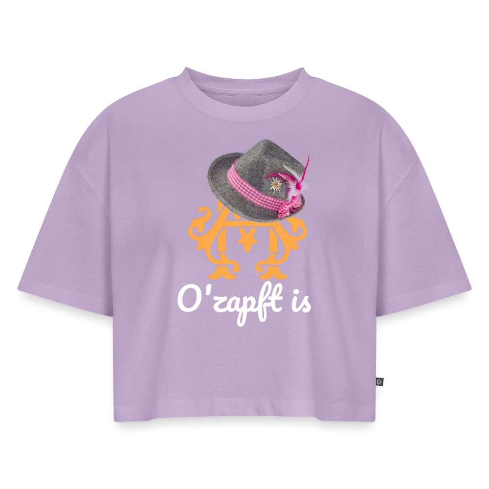O´zapft is Premium Cropped T-Shirt - lavender