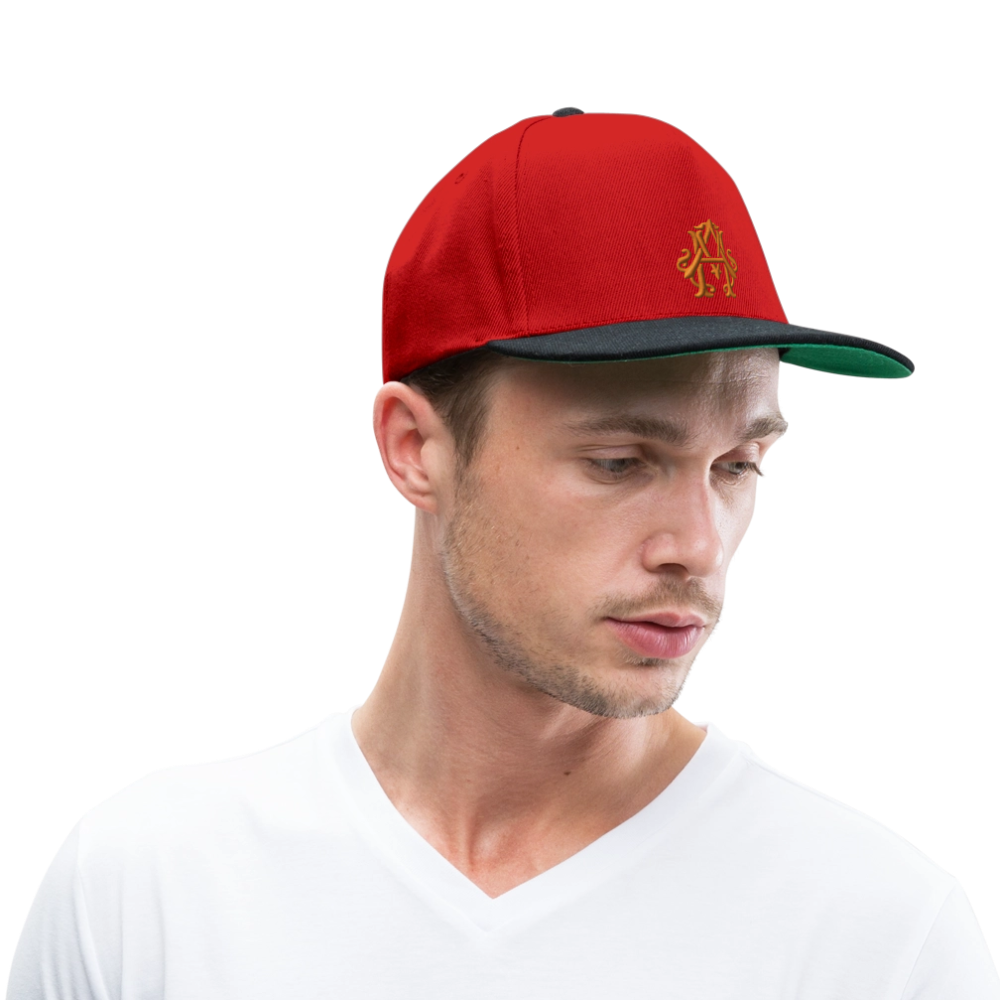 adligemotivations Logo SnapBack Cap - red/black