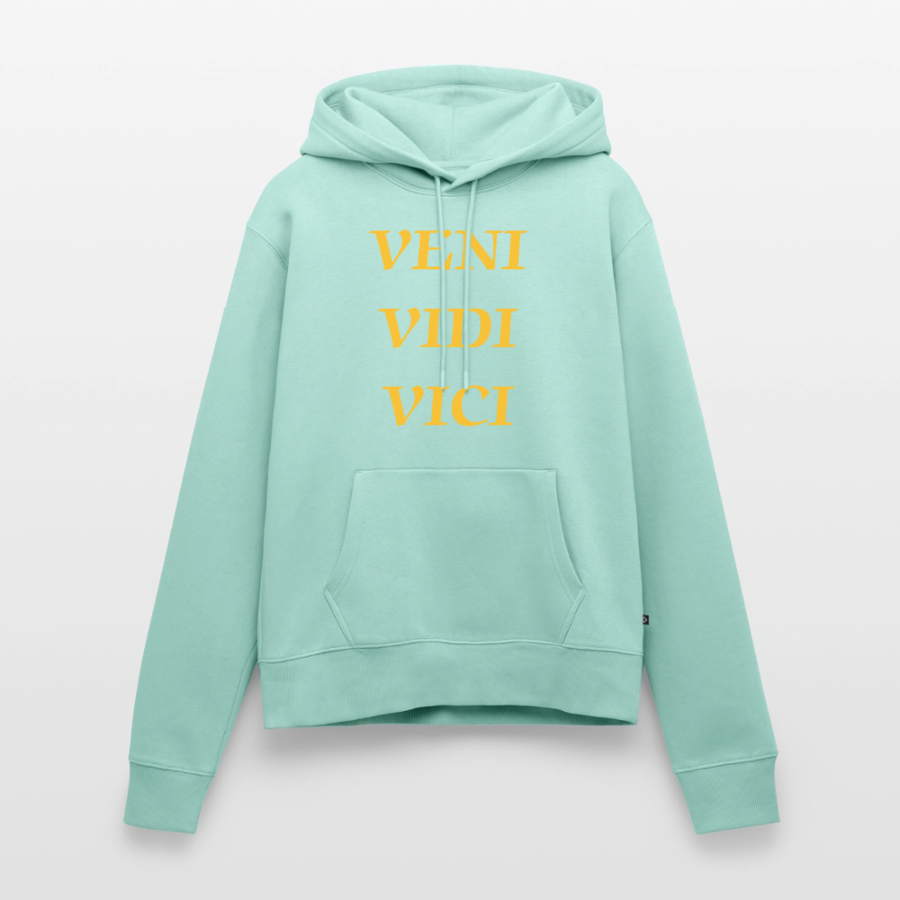 Veni, vidi, vici Premium Hoodie Woman - mint 