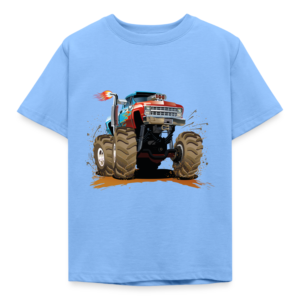 Monstertruck Kinder T-Shirt - sky blue