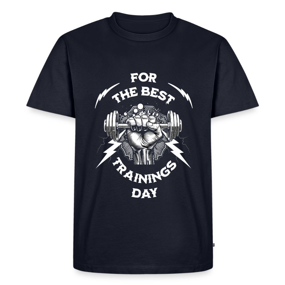 FOR THE BEST Premium T-Shirt - navy