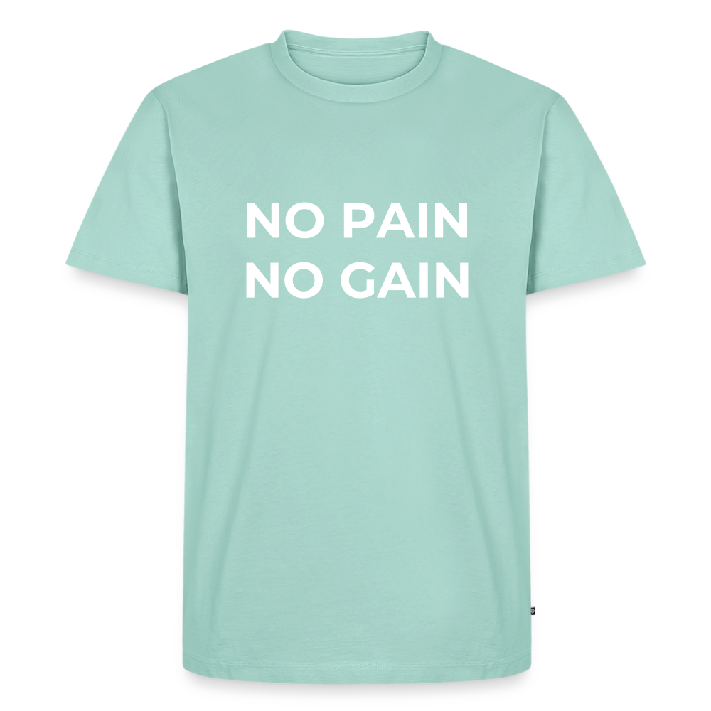 NO PAIN NO GAIN T-Shirt - mint 