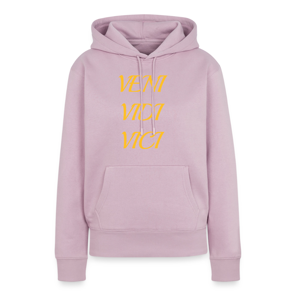 Veni, vidi, vici Premium Hoodie - dusky pink