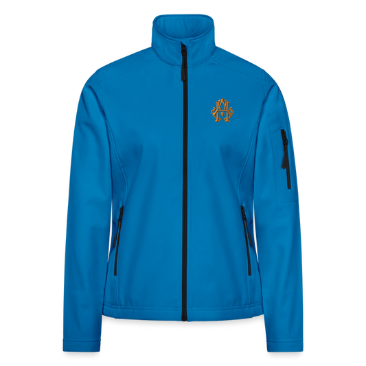 adligemotivation Logo Softshelljacke - light blue