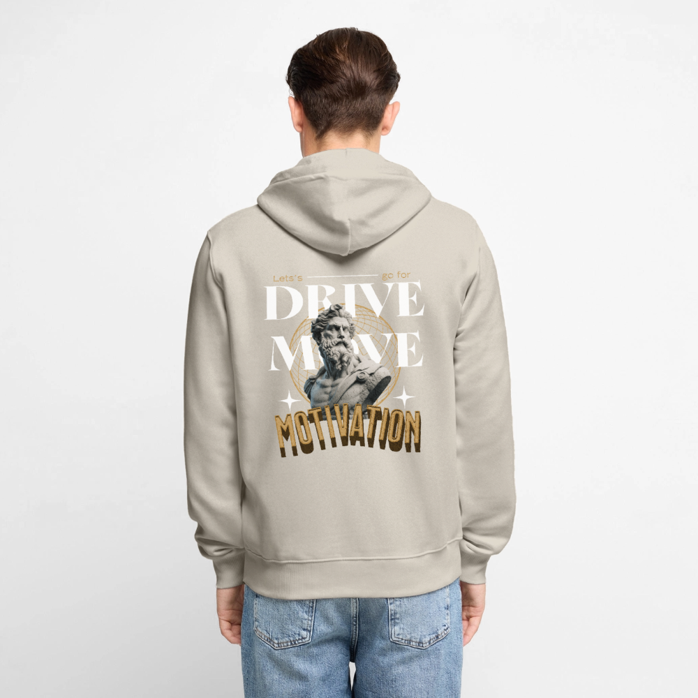 Motivation Premium Kapuzenjacke - beige