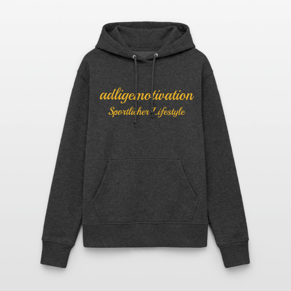 sportlicher Lifestyle Hoodie - charcoal grey