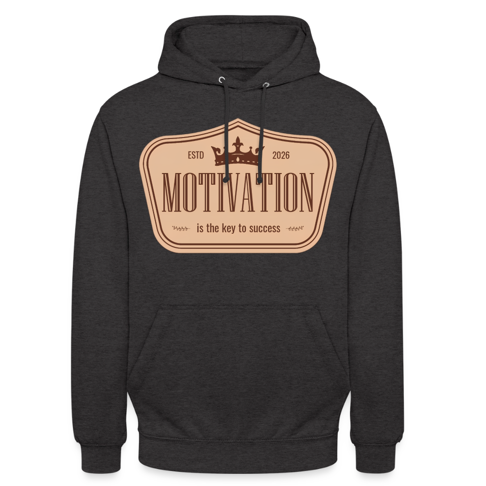 Motivations Hoodie - charcoal grey