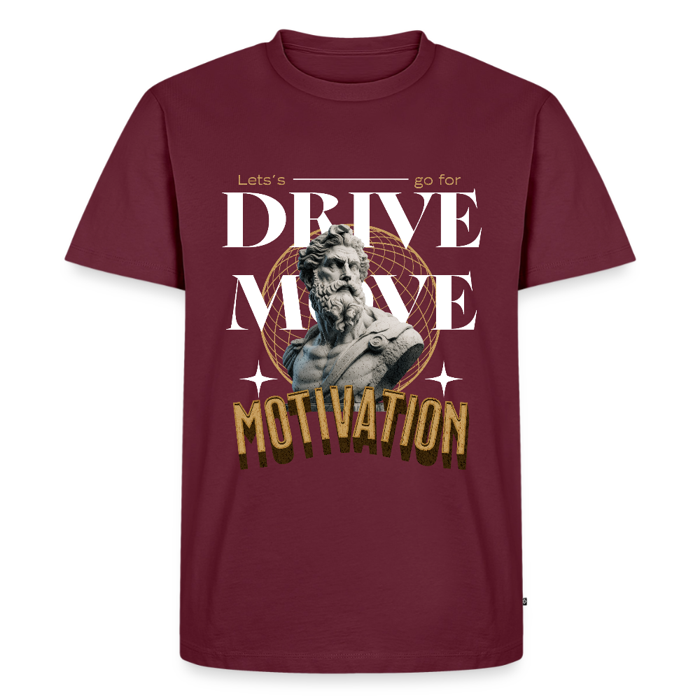 Motivation Premium T-Shirt - burgundy
