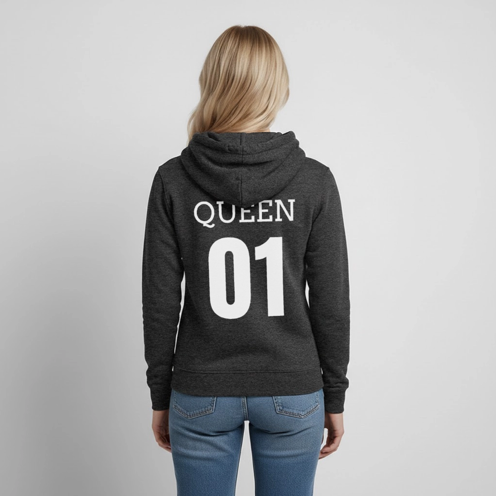Dreamteam Hoodie - charcoal grey