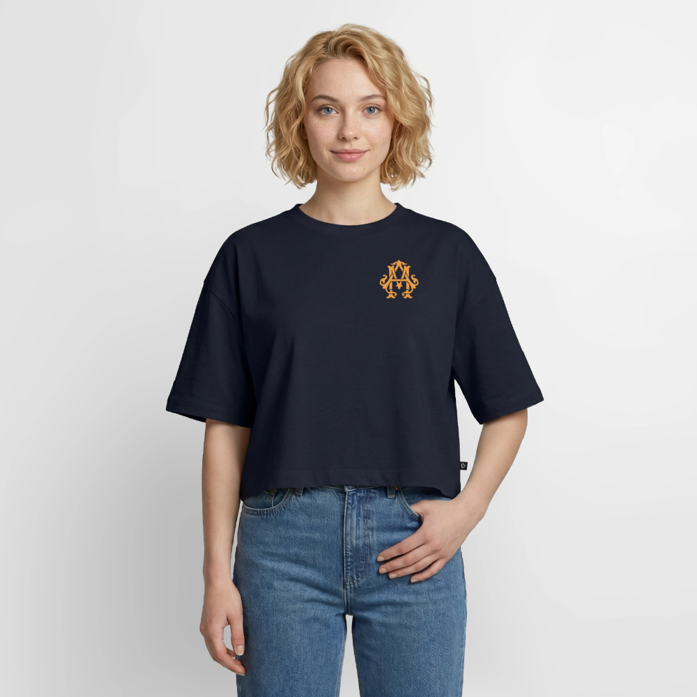 #TEAM adligemotivation Cropped Premium T-Shirt - navy