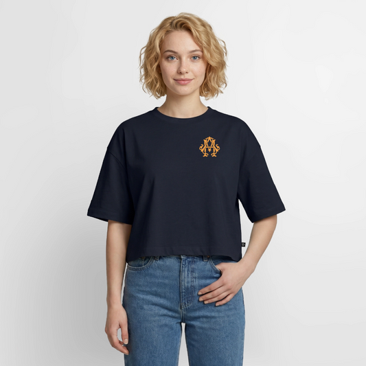 #TEAM adligemotivation Cropped Premium T-Shirt - navy